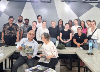 USP's associate professor Shailendra Singh and QUT's professor Angela Romano