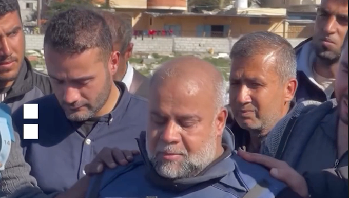 Al Jazeera's Gaza bureau chief Wael Dahdouh