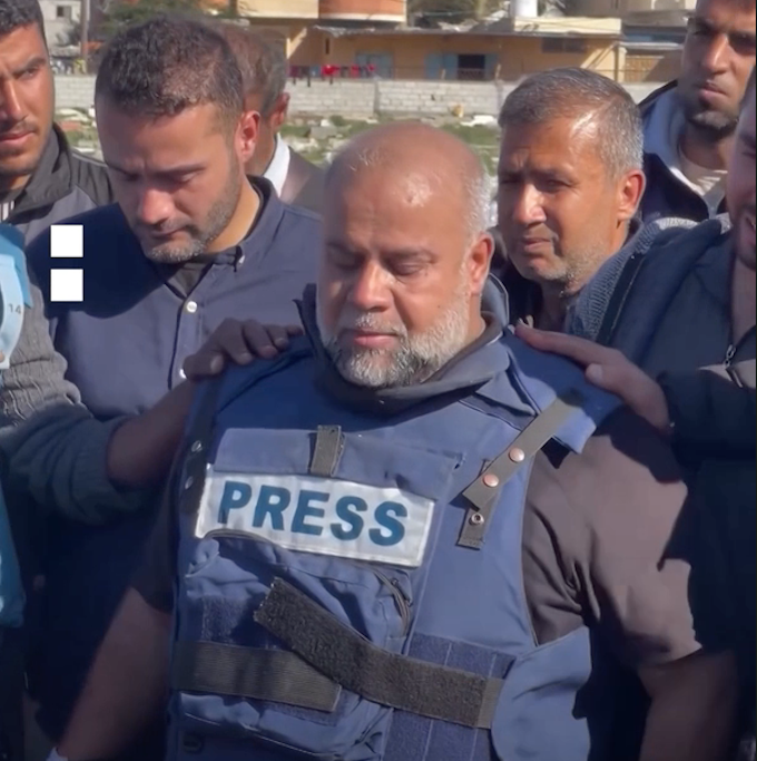 Al Jazeera's Gaza bureau chief Wael Dahdouh