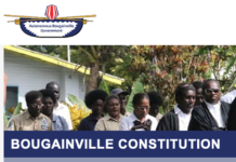 Bougainville's earlier constitution