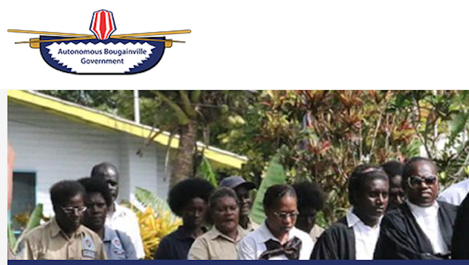 Bougainville's earlier constitution