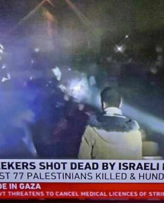 At least 112 Palestinians waiting for food aid have been killed