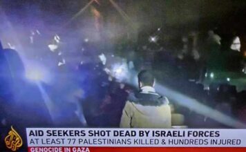 At least 112 Palestinians waiting for food aid have been killed