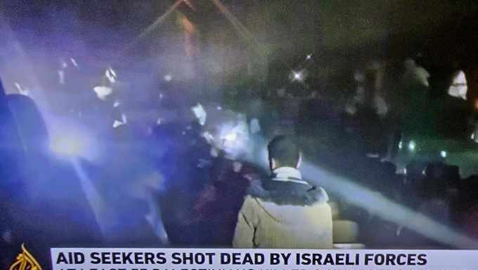 At least 112 Palestinians waiting for food aid have been killed