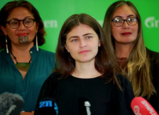 Incoming new Green Party co-leader Chlöe Swarbrick