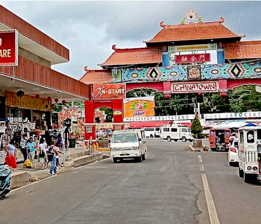 Davao City’s Chinatown is a popular shopping street