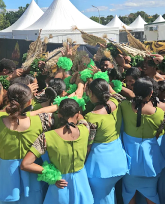 Performers from the Diversity Stage at the Auckland Polyfest 2024