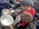 Gaza children's empty plates