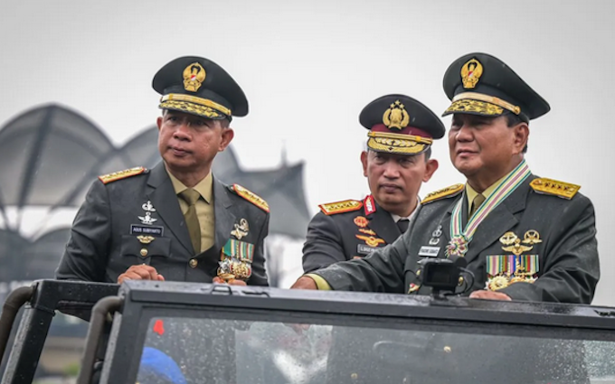 Indonesian military commander General Agus Subiyanto