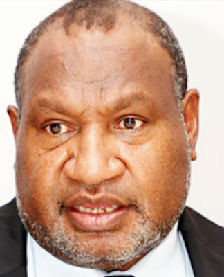 PNG Prime Minister James Marape