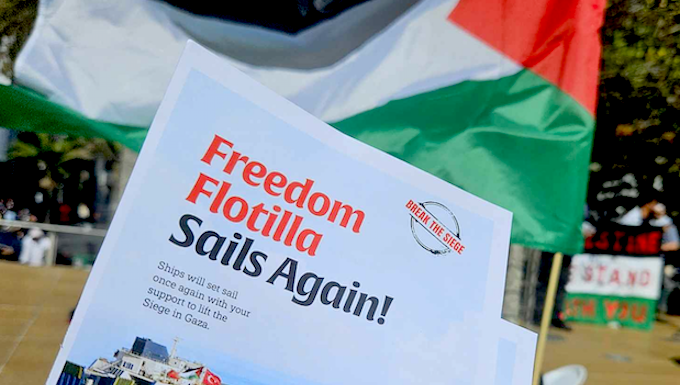 Kia Ora Gaza reveals more on Freedom Flotilla plans to break Gaza siege Kia Ora Gaza and the Freedom Flotilla