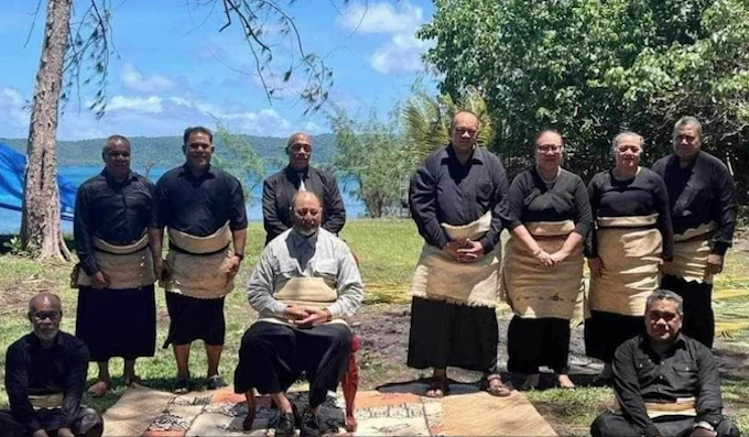 King Tupou VI accepts a request for an audience from the Prime Minister