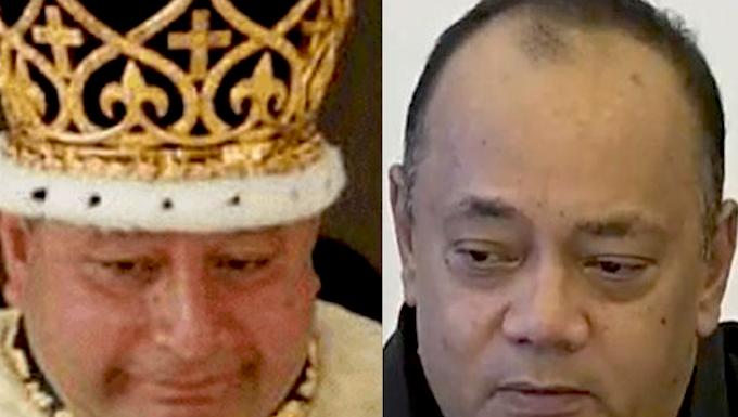 King Tupou VI and Prime Minister Siaosi Sovaleni Hu’akavameiliku