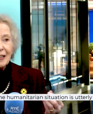 Ireland's Elders chair Mary Robinson