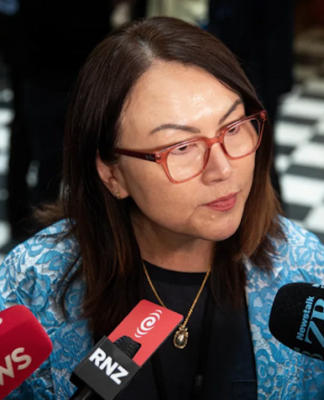 NZ's Media and Communication Minister Melissa Lee