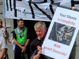 Palestine Solidarity Network Aotearoa's Neil Scott