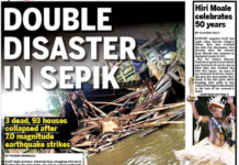 East Sepik's double disaster