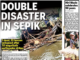Disaster minister Joseph briefs PNG on quake and crises hitting nation East Sepik's double disaster