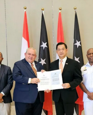 The ratified defence agreement between Papua New Guinea and Indonesia