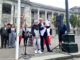 Opposition Labour MP Phil Twyford holding the petition
