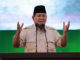Defence Minister Prabowo Subianto