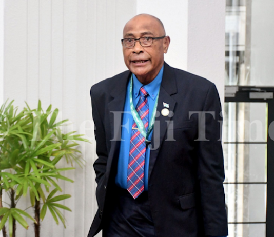 Fiji Opposition MP Viliame Naupoto