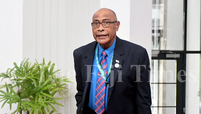 Fiji Opposition MP Viliame Naupoto