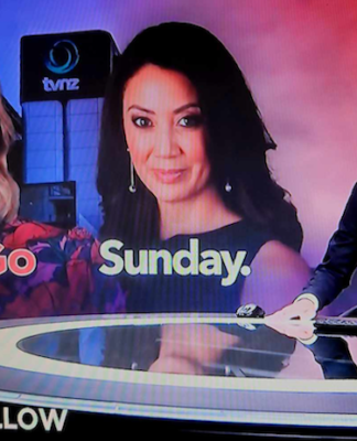 How Television New Zealand presented its job cuts as headline news tonight