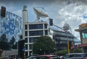 Television New Zealand's 1News headquarters in Auckland