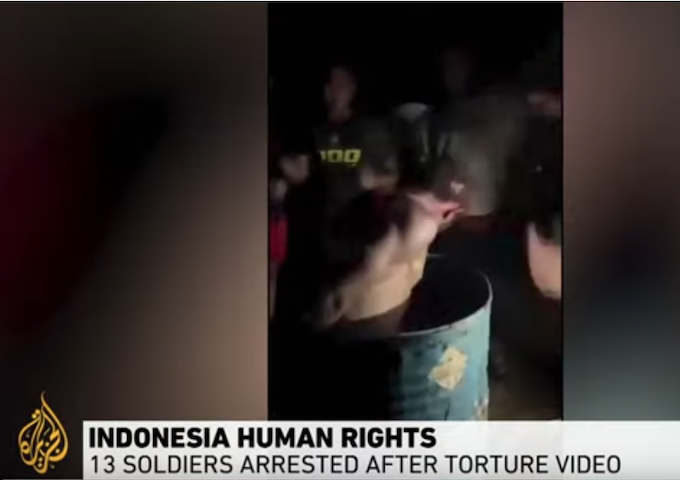 How Al Jazeera reported the global reaction to the viral video of Indonesian military torture