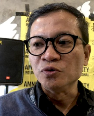 Amnesty International Indonesia executive director Usman Hamid