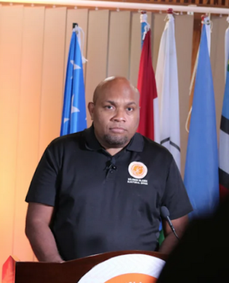 More than half of Solomon Islands election results in as counting continues Solomon Islands Chief Electoral Officer Jasper Anisi