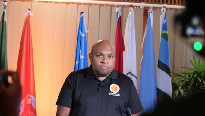 Solomon Islands Chief Electoral Officer Jasper Anisi
