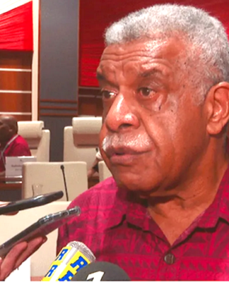 New Caledonia's President Louis Mapou