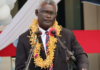 Incumbent prime minister Manasseh Sogavare