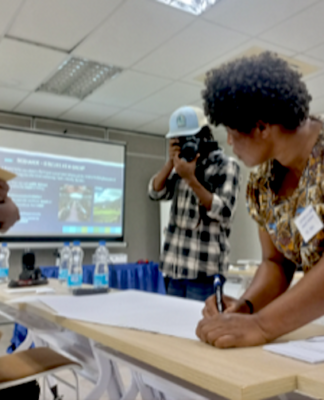 PNG training includes the definition of public interest journalism