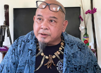 Indigenous rights advocate Raymond Quitugua