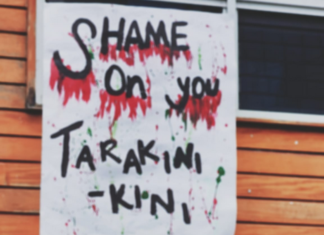 "Shame on you Tarakinikini"
