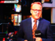 Newshub's Simon Shepherd reporting on TVNZ