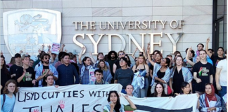 Sydney University protesters join the worldwide pro-Palestine campus demonstrations inspired by the US
