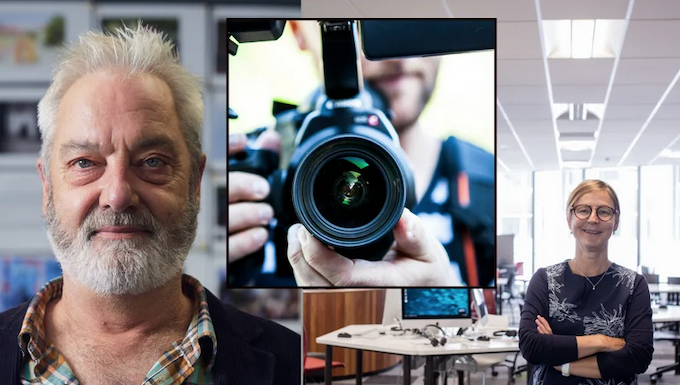 Trust in Media project researchers Dr Greg Treadwell and Dr Merja Myllylahti