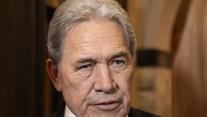 NZ Foreign Minister Winston Peters
