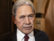 NZ Foreign Minister Winston Peters