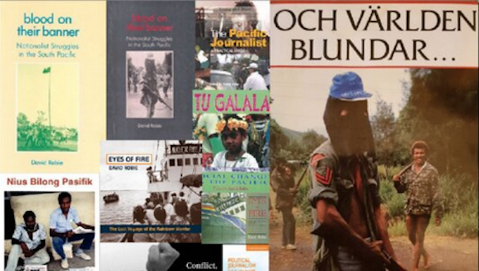 Some of Dr David Robie's books