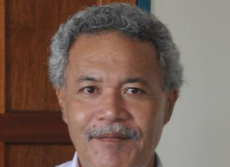 Former Tuvalu prime minister Enele Sopoaga