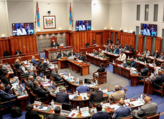 Fiji Parliament . . . big salary increases for the President, Speaker, Ministers, Assistant Ministers, and MPs