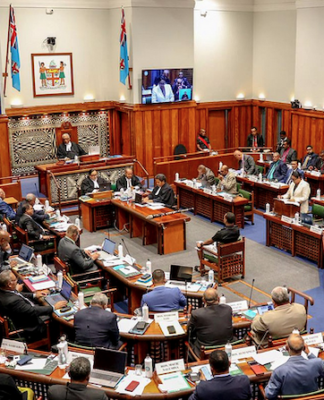 Fiji Parliament . . . big salary increases for the President, Speaker, Ministers, Assistant Ministers, and MPs