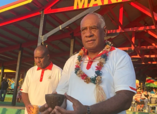 Vanuatu's resigned opposition leader Ishmael Kalsakau