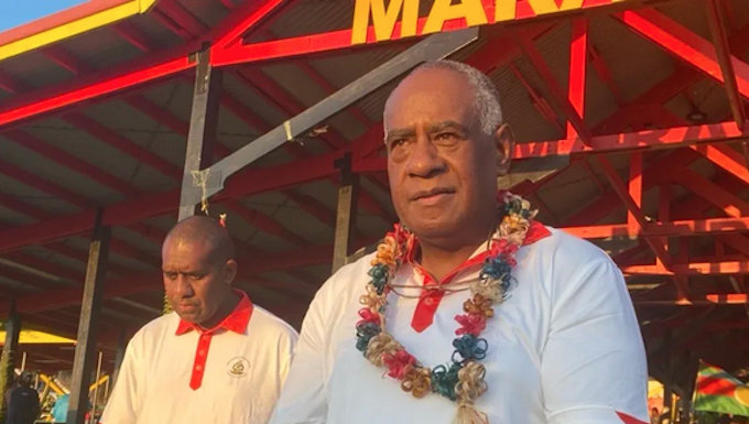 Vanuatu's resigned opposition leader Ishmael Kalsakau