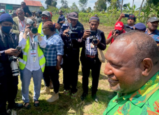 PNG Prime Minister James Marape